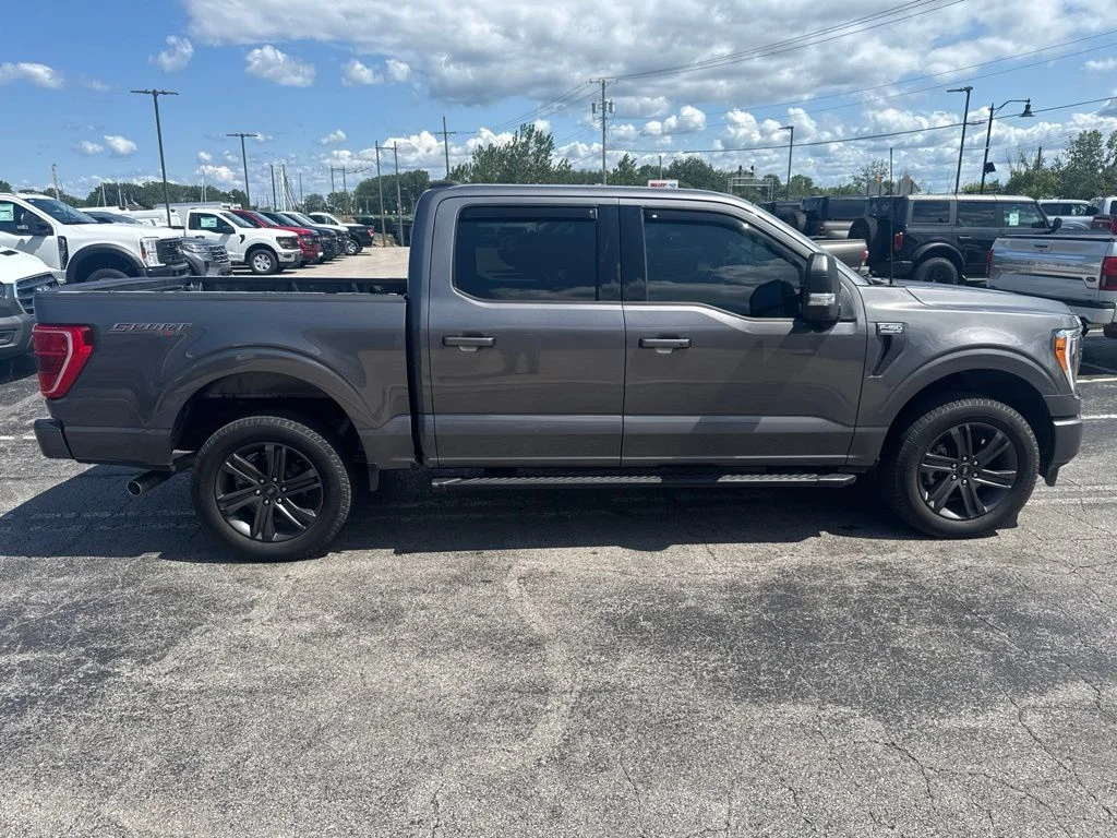 Used 2023 Gray Metallic Ford XLT image 2