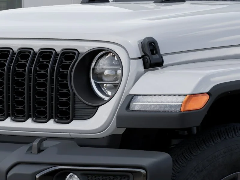 New 2026 Bright White Clear-Coat Exterior Paint Jeep Sport S image 36