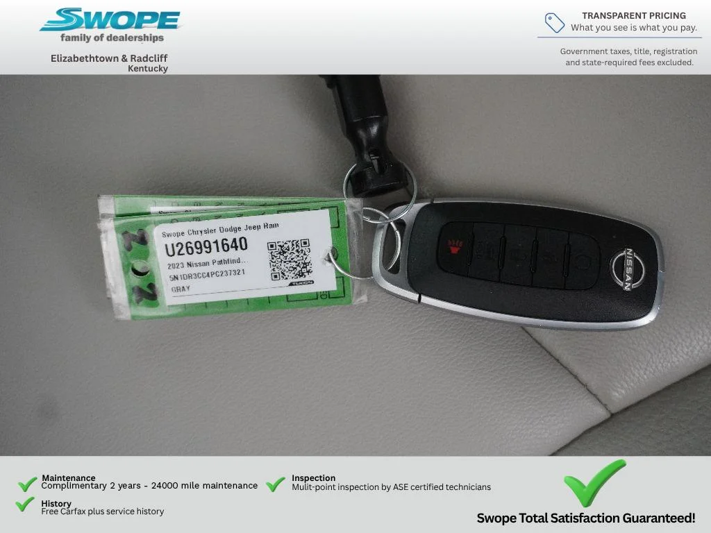 Used 2023 Gun Metallic Nissan SL image 31