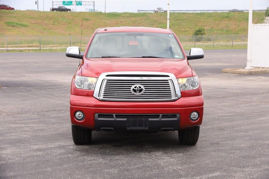 Used 2012 Barcelona Red Metallic Toyota Double Cab 5.7L V8 6-Spd AT LTD (Natl) image 4