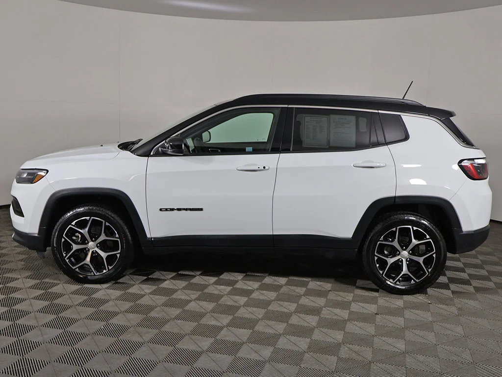 Used 2024 Bright White Clearcoat Jeep Limited image 16