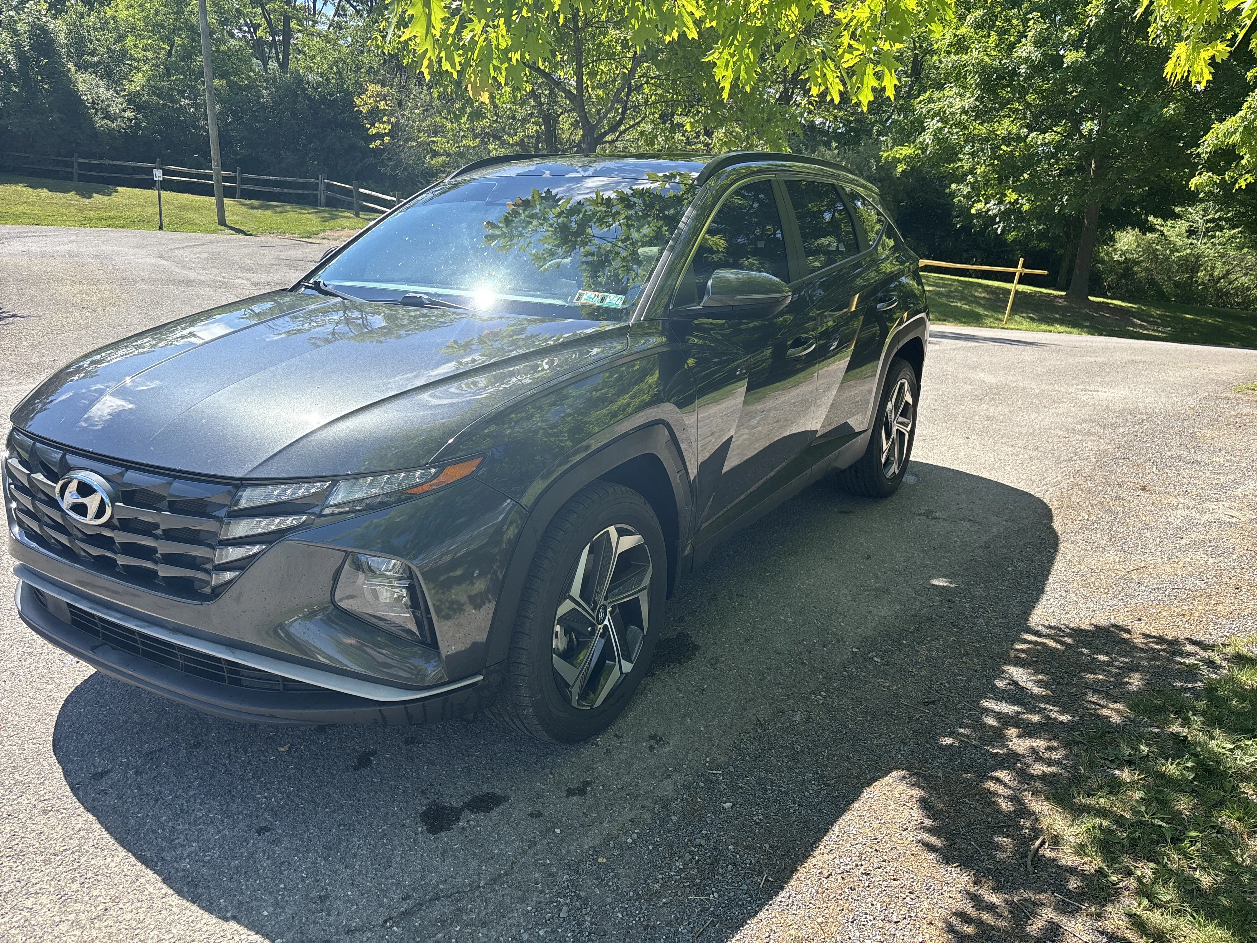 Used 2023 Portofino Gray Hyundai SEL image 8