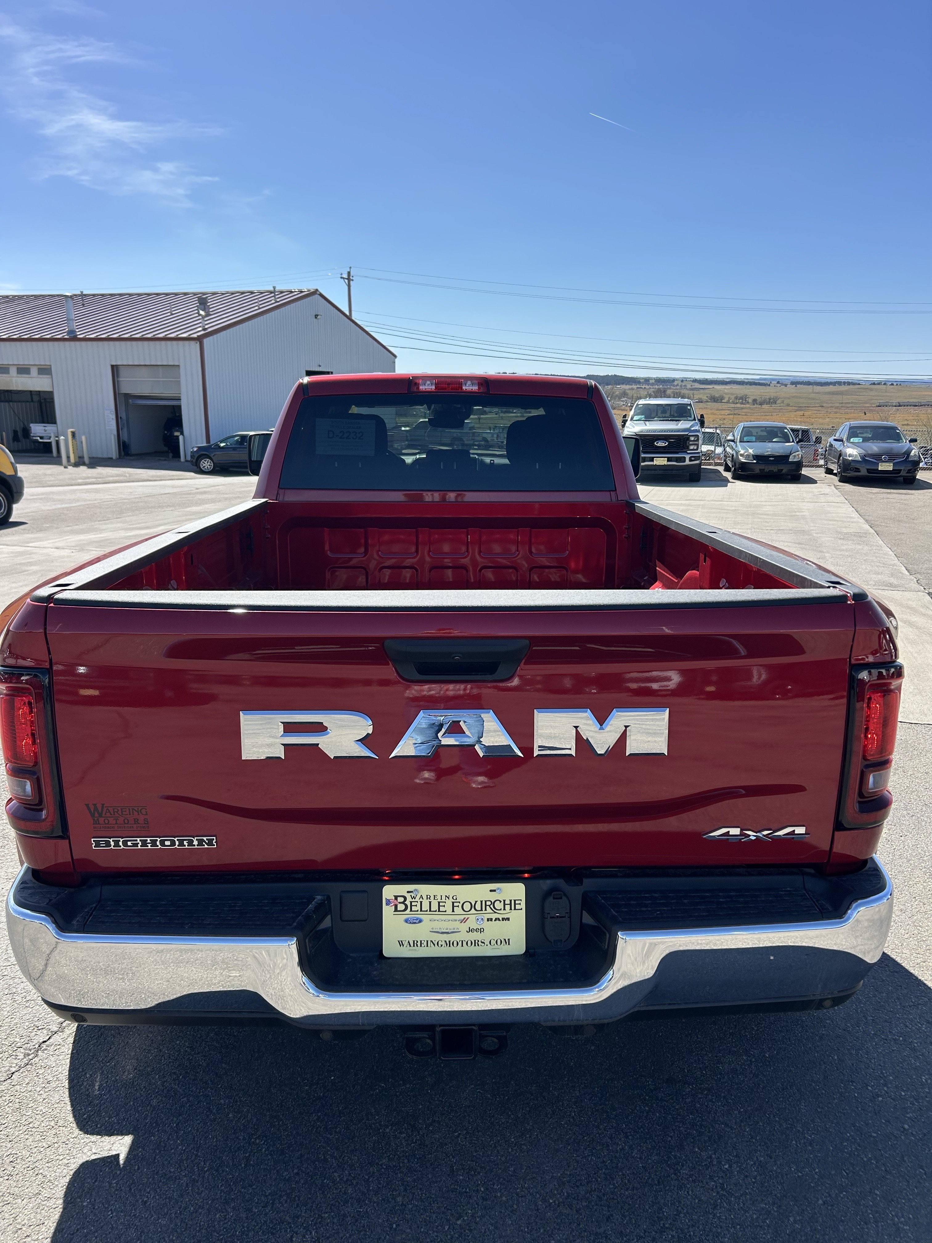 New 2026 Molten Red Pearlcoat Ram Big Horn image 4