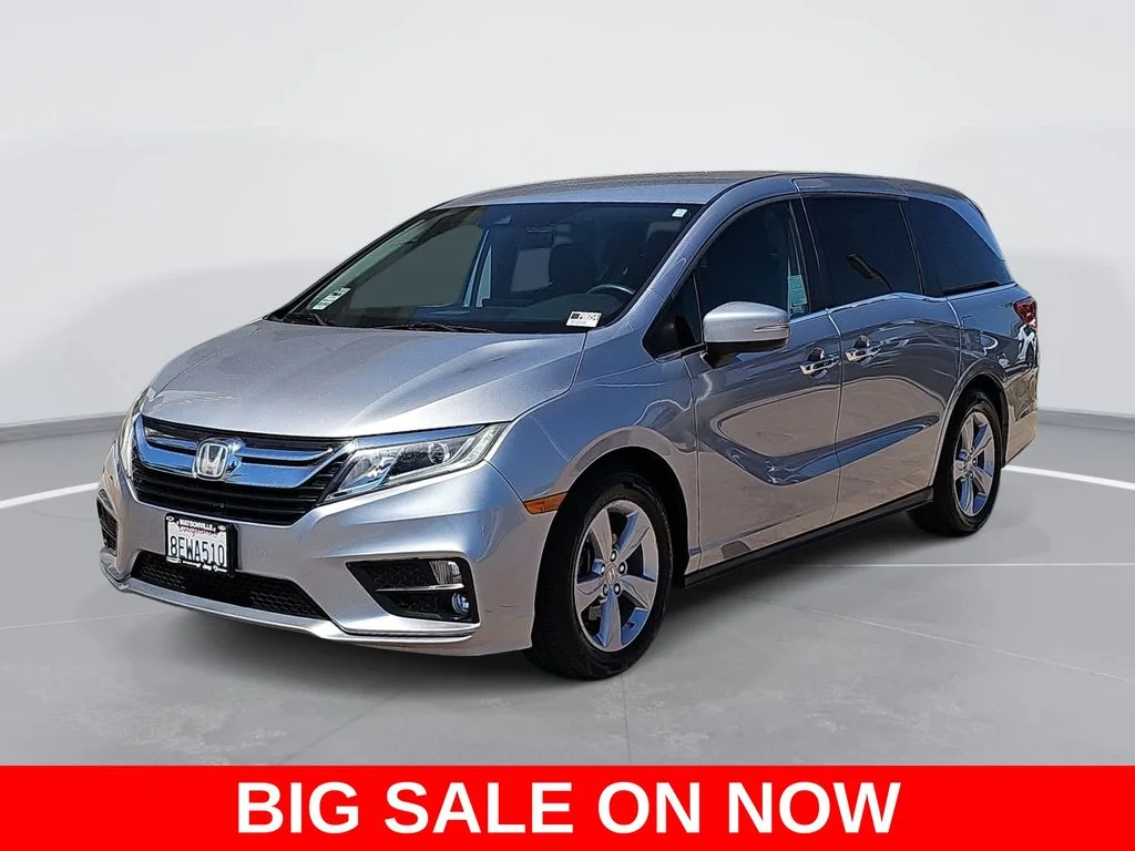 Used 2019 Blue Honda EX image 7
