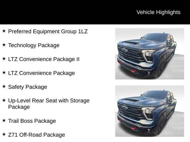 Used 2025 Lakeshore Blue Metallic Chevrolet LTZ image 8