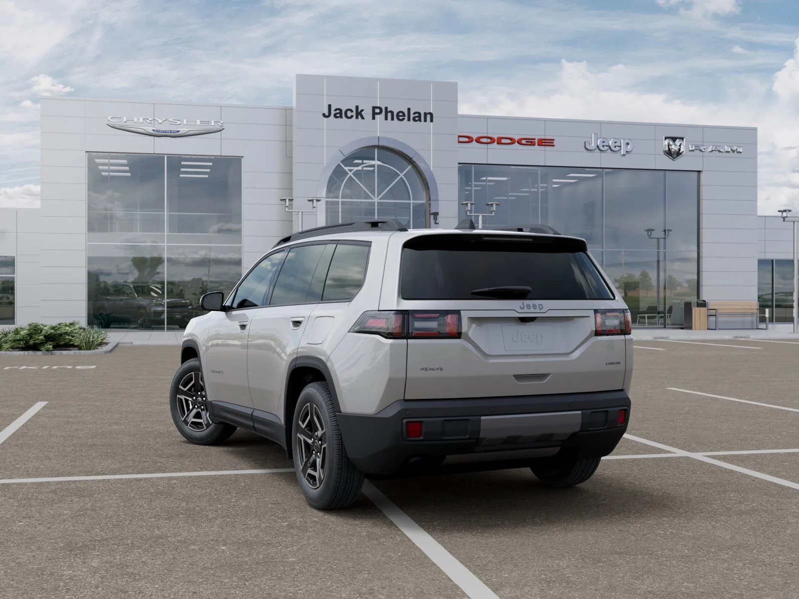 New 2026 Silver Zynith Clear-Coat Exterior Paint Jeep Laredo image 3