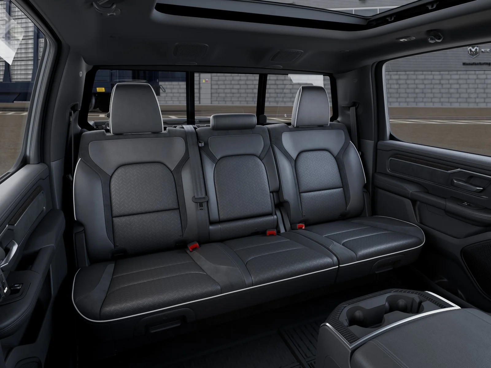 New 2026 Granite Crystal Metallic Clear-Coat Exterior Paint RAM Laramie image 17