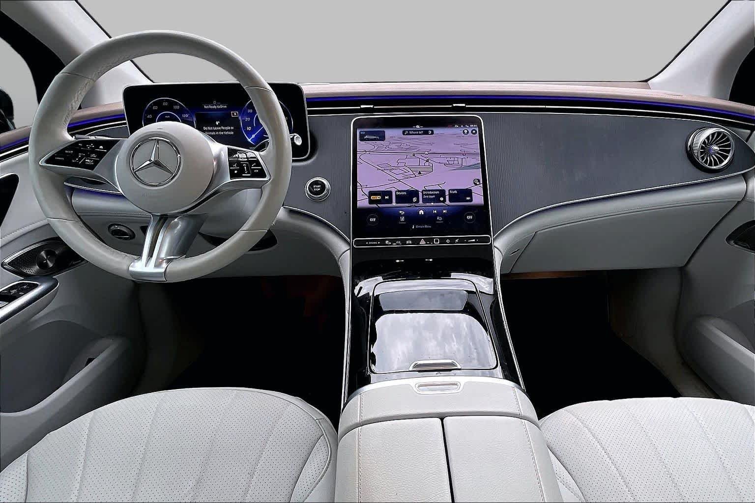 Certified Used 2023 Obsidian Black Metallic Mercedes-Benz EQE 350+ image 14