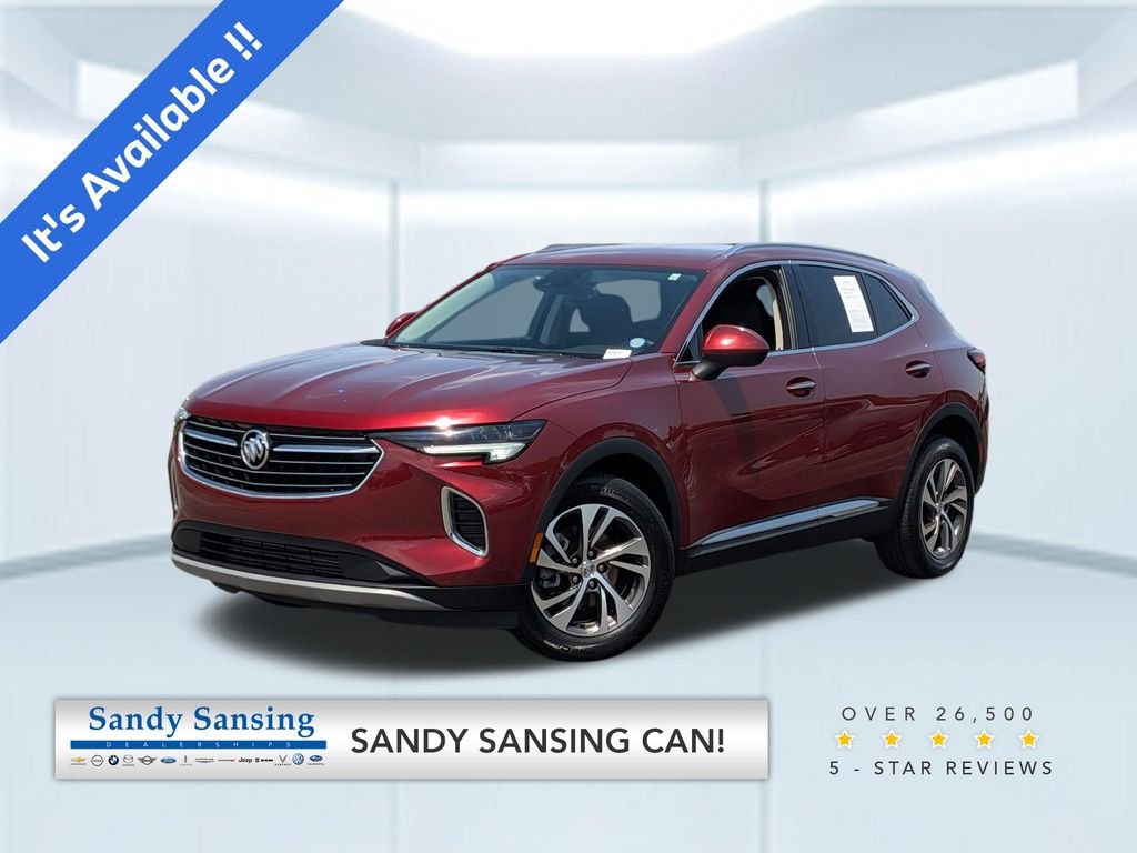 Used 2023 Red Buick Essence image 1
