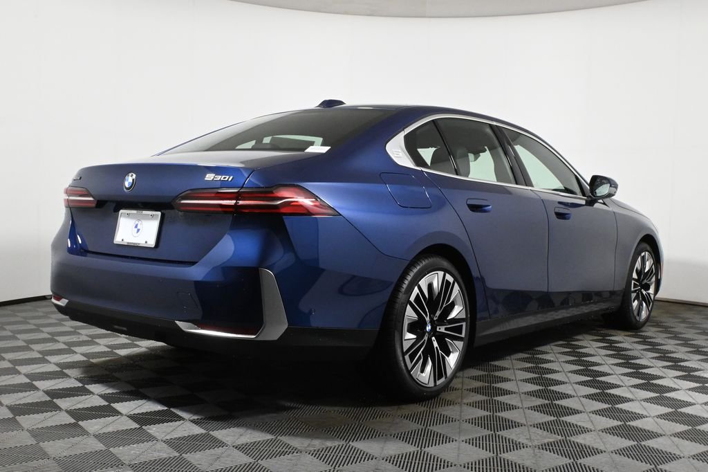 Used 2026 Blue BMW 530i xDrive image 7
