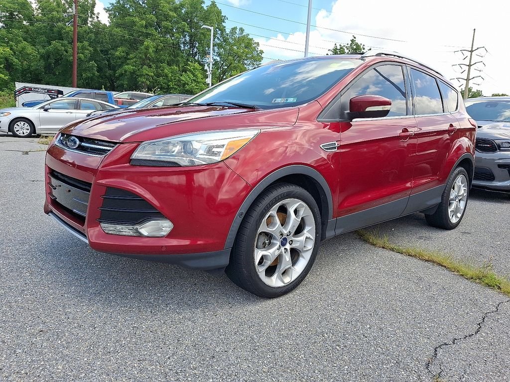 Used 2016 Red Ford Titanium image 3