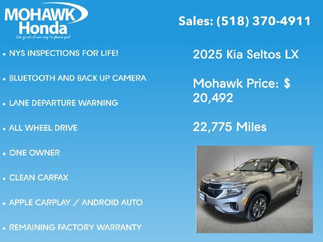 Used 2025 Steel Gray Kia LX image 7