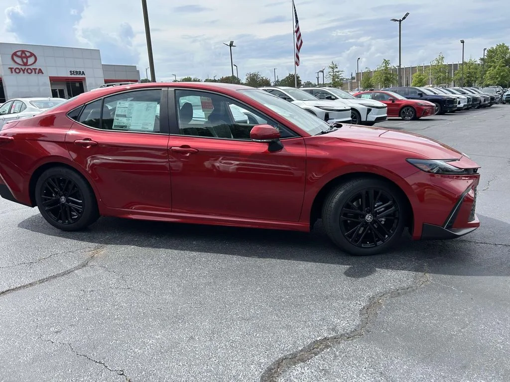 New 2026 Red Toyota SE image 2