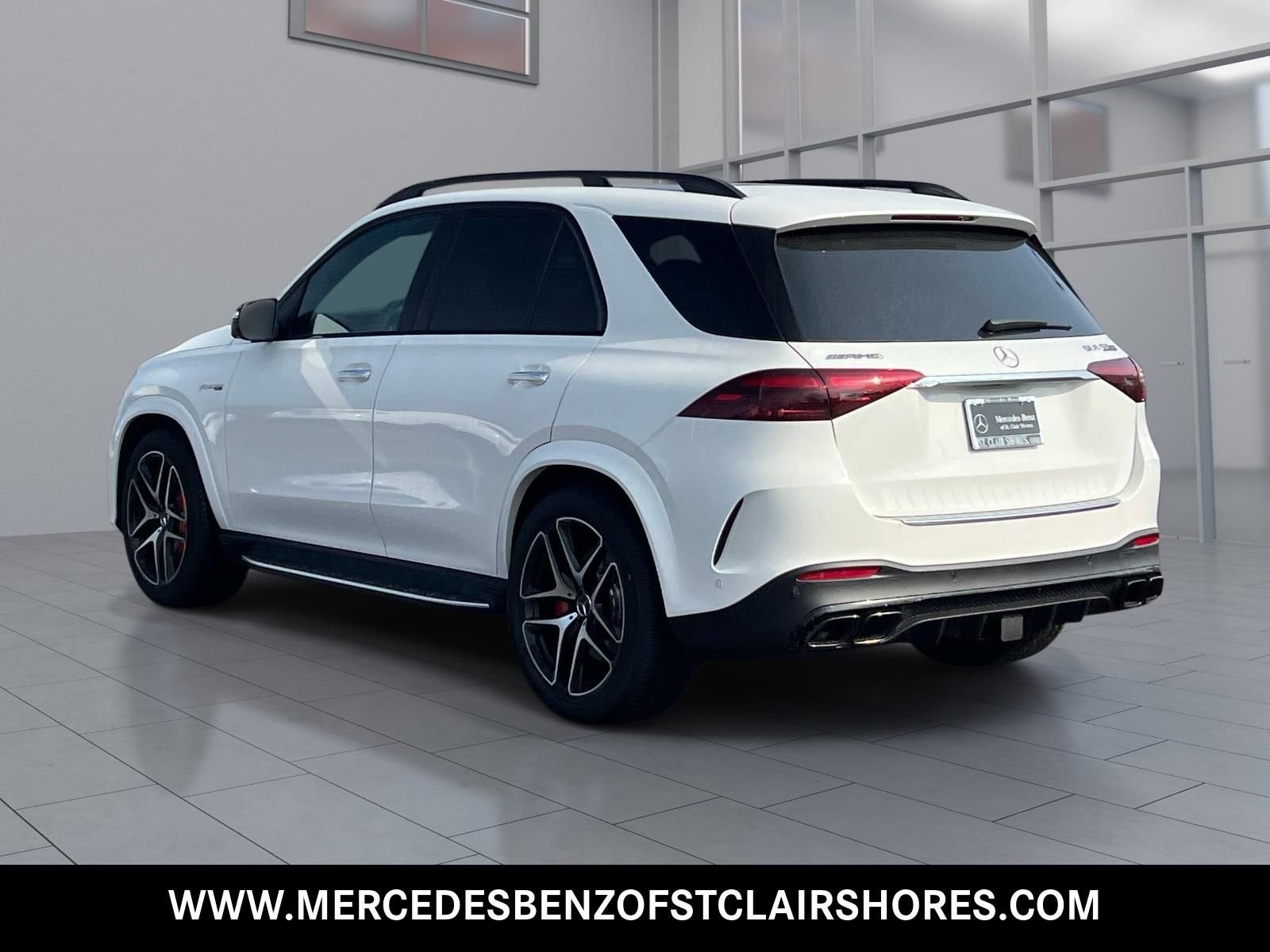 New 2026 Polar White Mercedes-Benz AMG® GLE 63 S 4MATIC+ SUV image 3