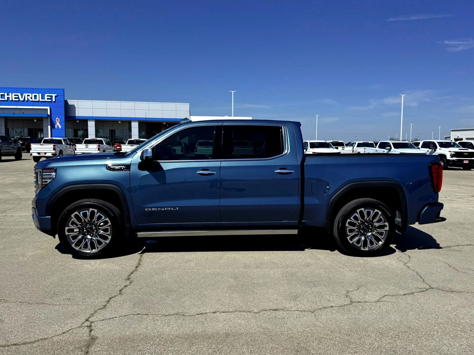 Used 2025 Downpour Metallic GMC Denali Ultimate image 11