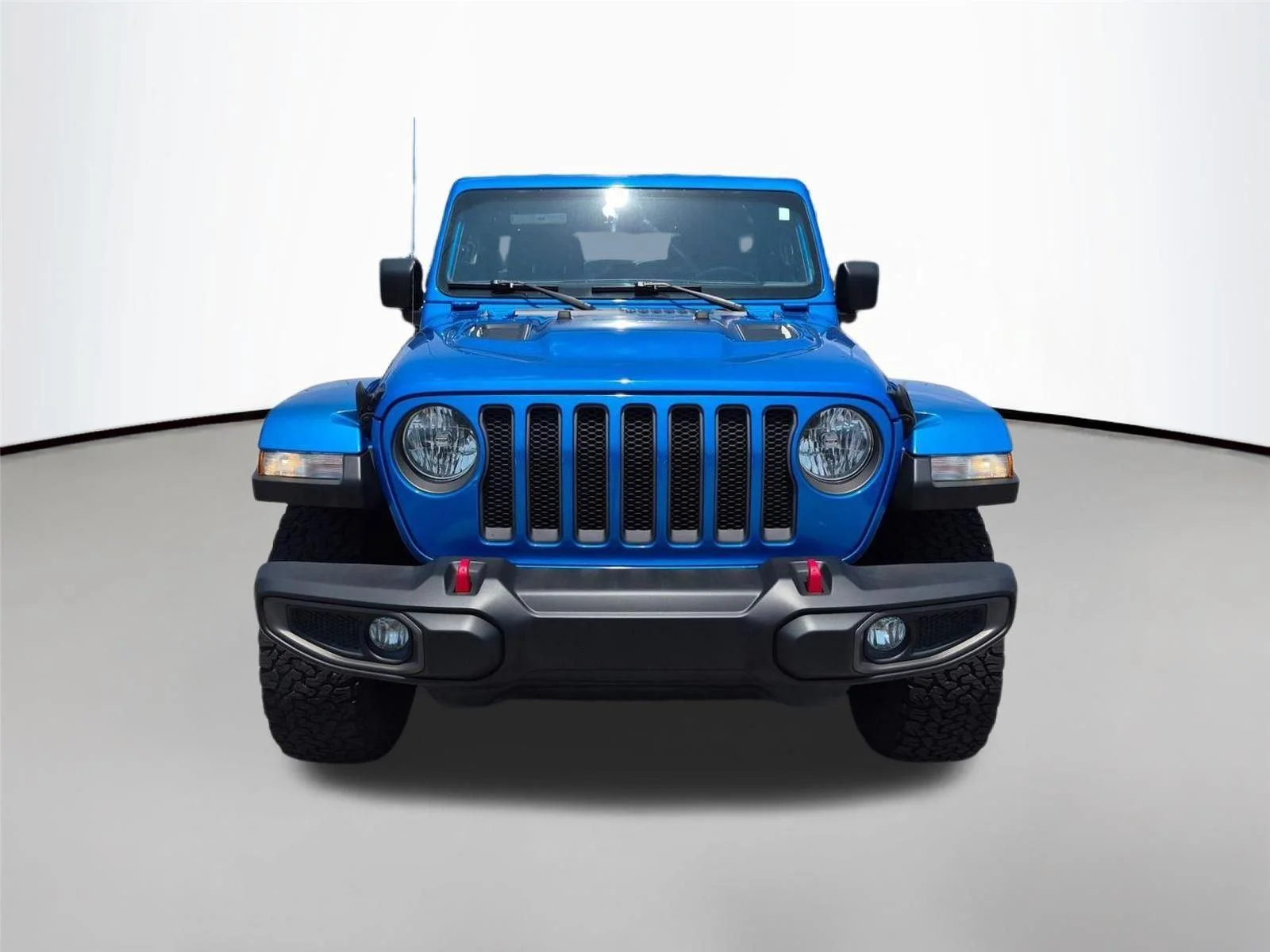 Used 2021 Hydro Blue Pearlcoat Jeep Unlimited Rubicon image 2
