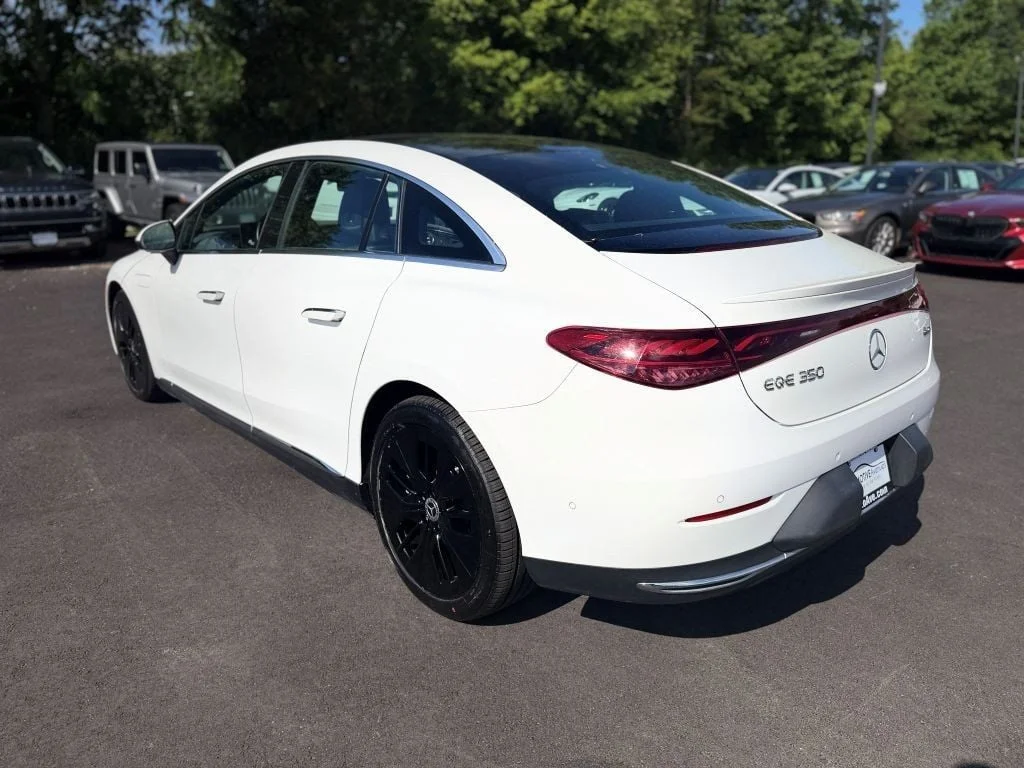 Used 2023 Polar White Mercedes-Benz EQE 350 4MATIC®+ Sedan, Exclusive w/ DIGITAL LIGHT & 20