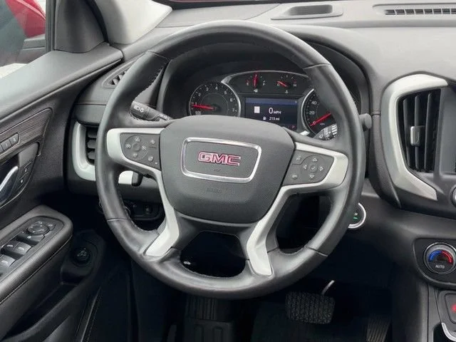 Used 2021 RED QUARTZ TINTCOAT GMC SLT image 12