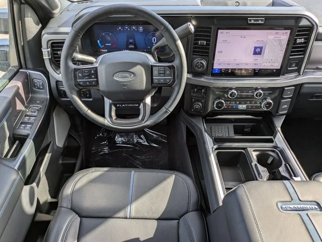 New 2026 Glacier Gray Metallic Tri-Coat Ford F-250® Platinum® image 16