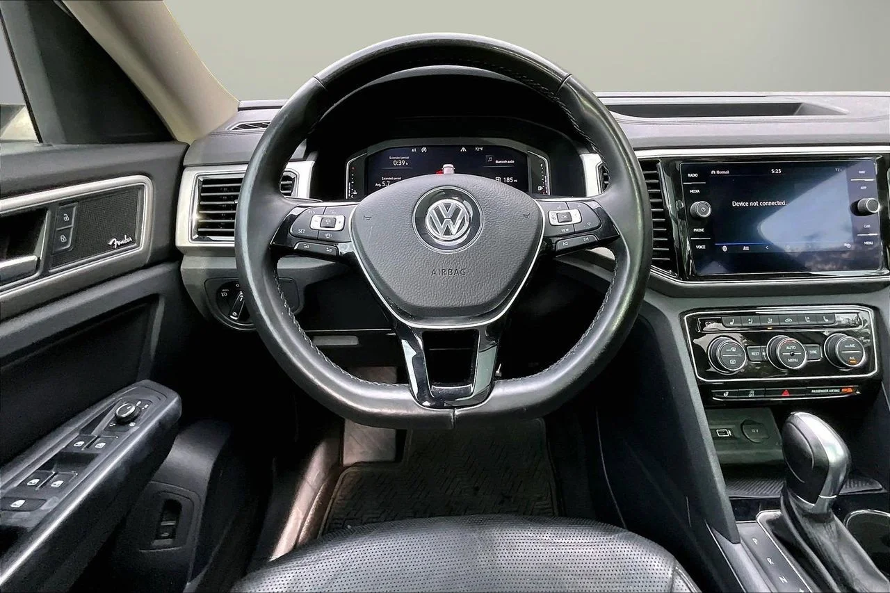 Certified Used 2019 White Volkswagen SEL Premium image 11