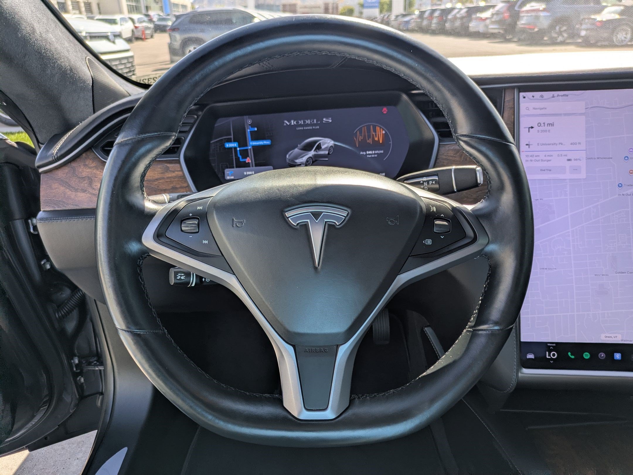 Used 2021 Midnight Silver Metallic Tesla Long Range image 16