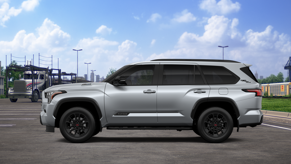 New 2026 Celestial Silver Metallic Toyota Platinum image 4