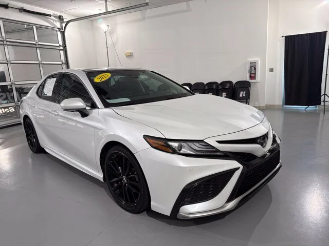 Used 2023 Beige Toyota XSE V6 image 1