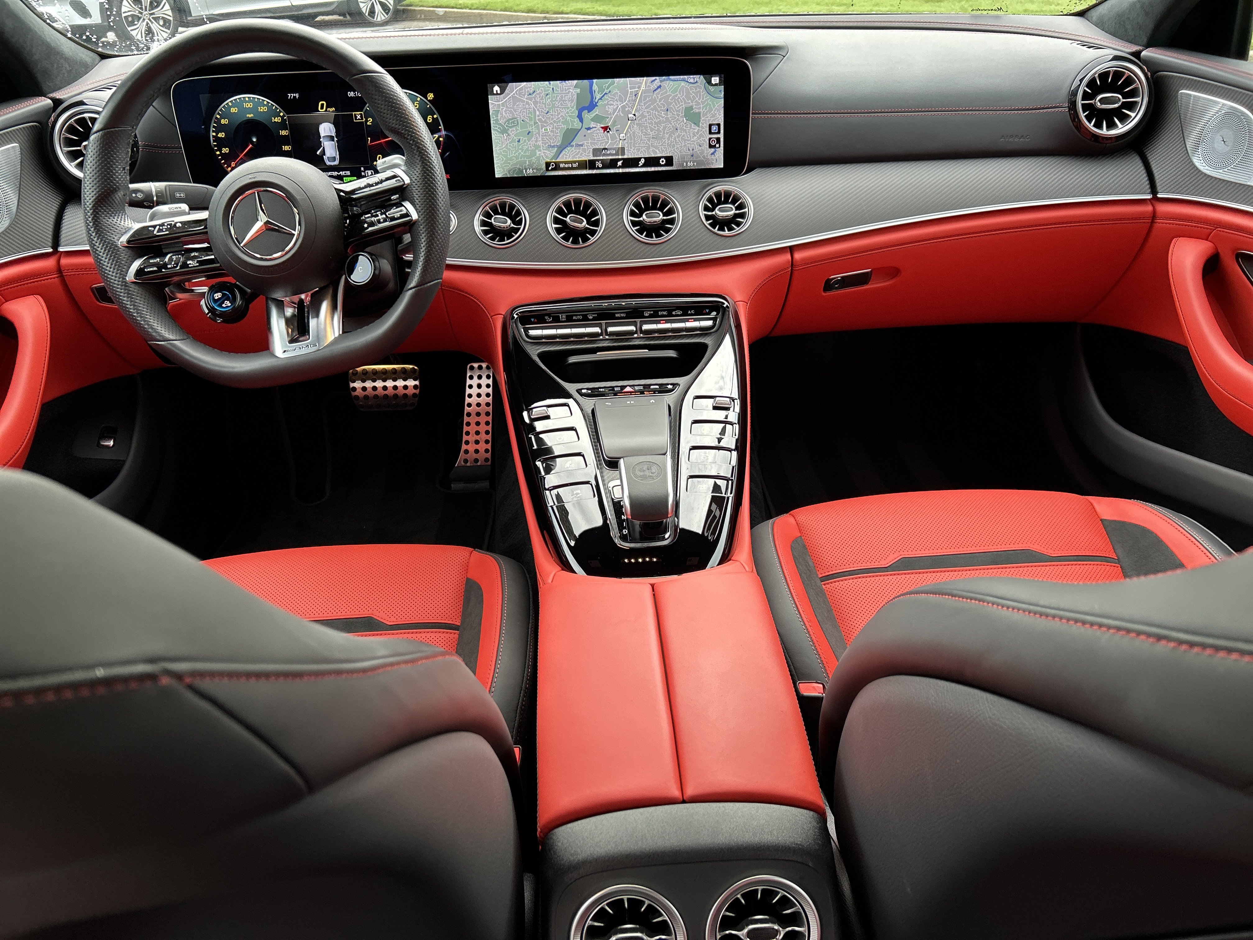 Certified Used 2022 MANUFAKTUR Graphite Grey Magno Mercedes-Benz AMG® GT 53 4-Door Coupe image 28