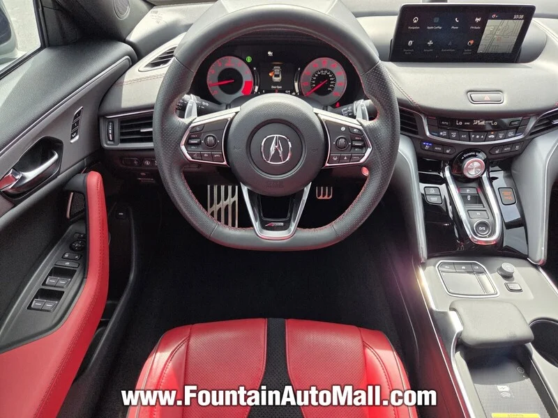 Used 2023 Platinum White Pearl Acura FWD W/A-SPEC PACKAGE image 12