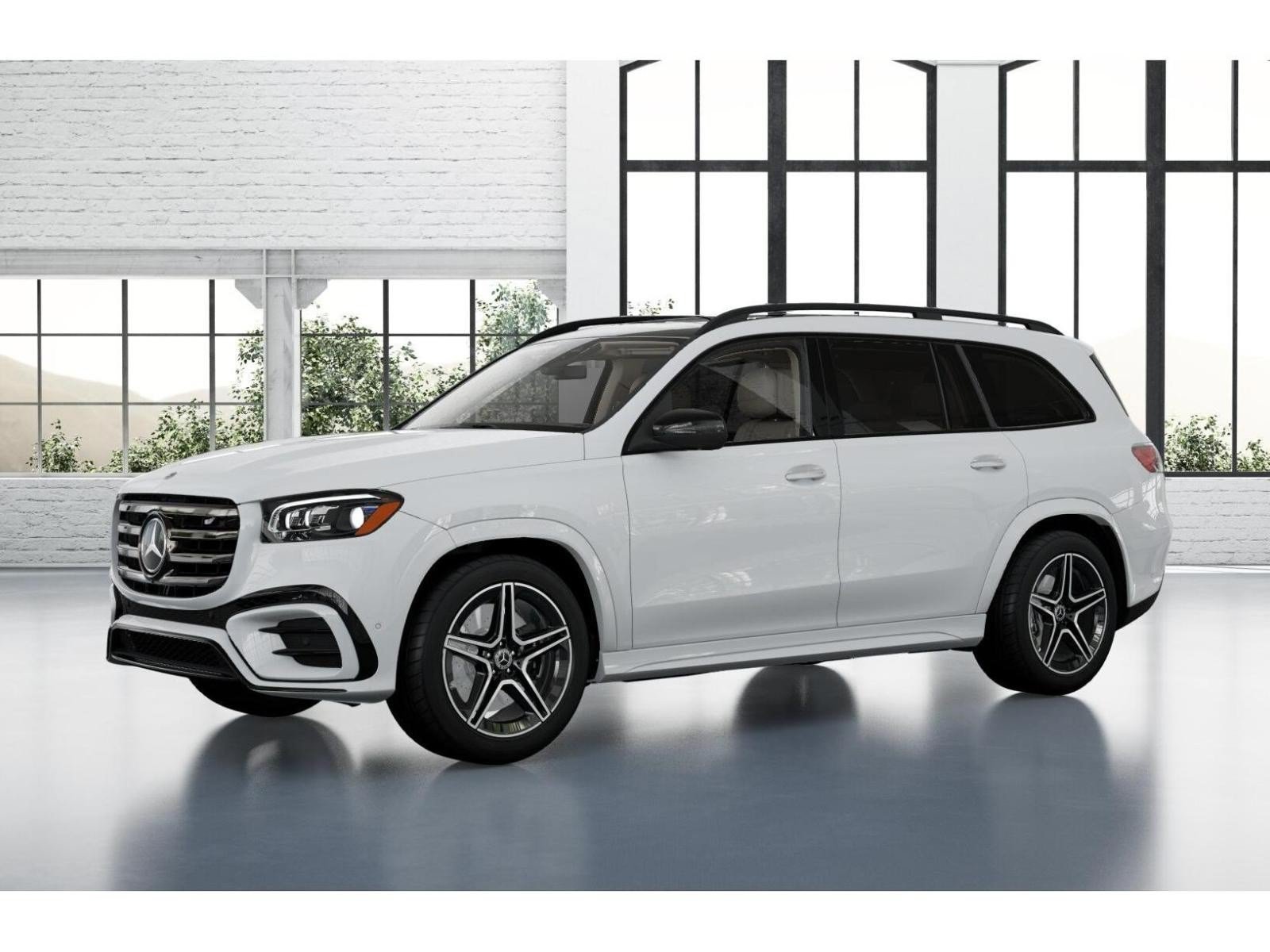 New 2026 Polar White Mercedes-Benz GLS 450 4D Sport Utility 4MATIC® image 81