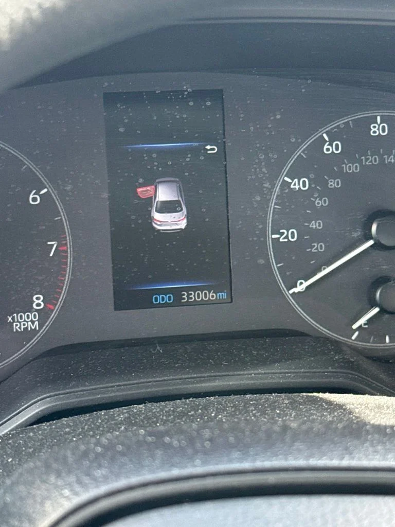 Used 2024 Red Toyota LE image 4