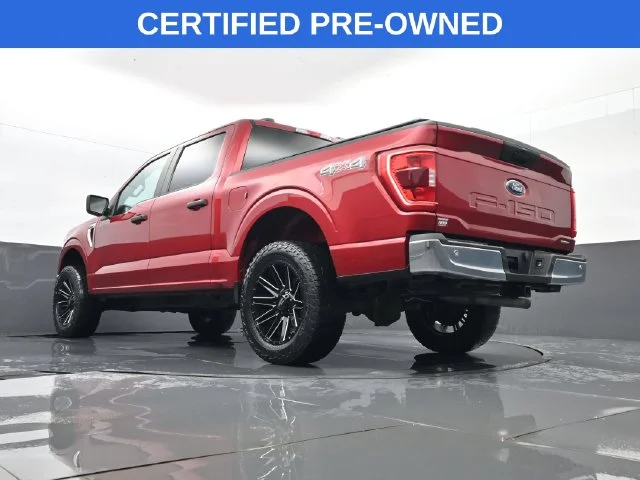 Certified Used 2021 Red Metallic Ford XLT image 22