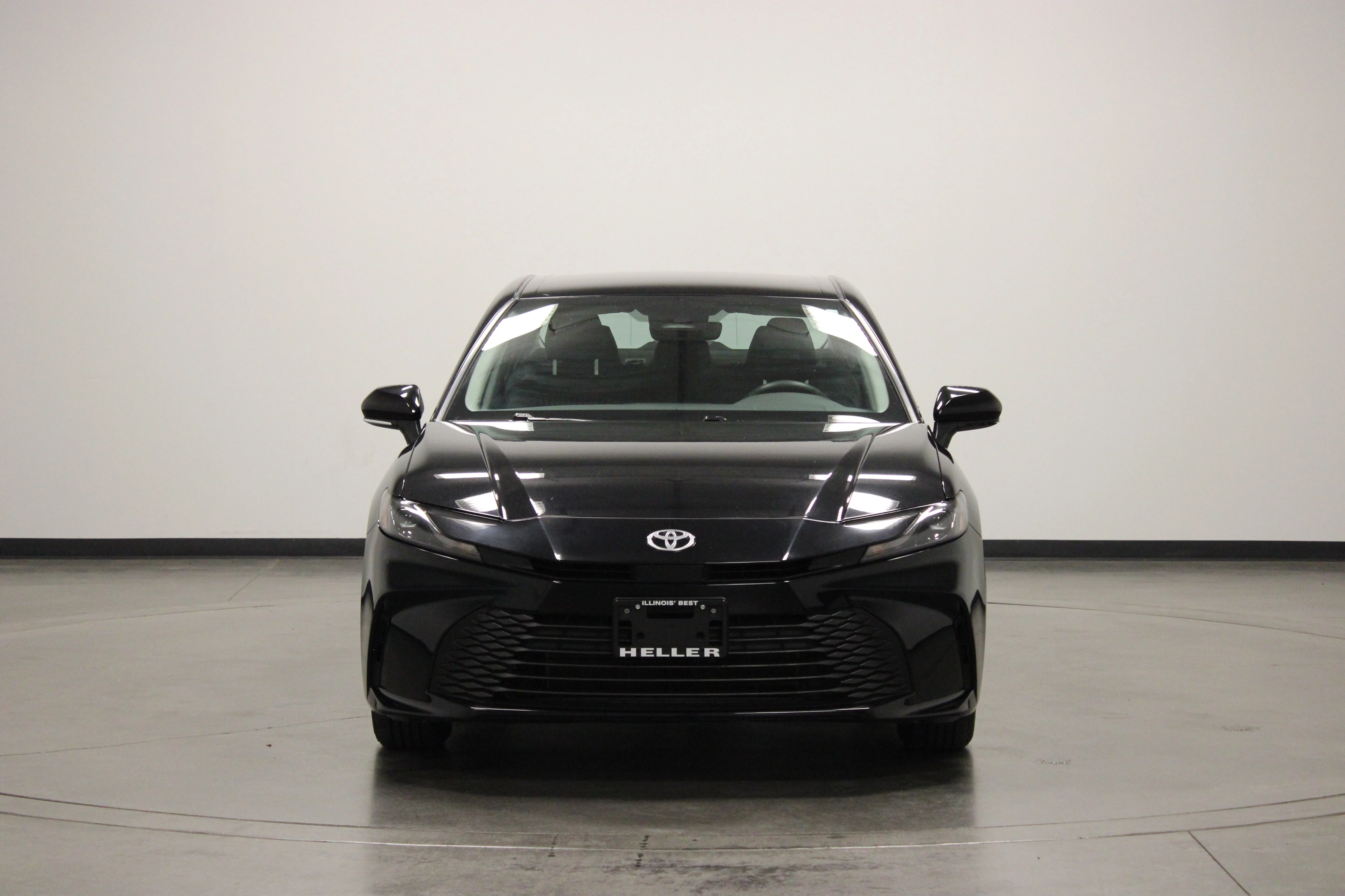Used 2025 Midnight Black Metallic Toyota LE image 3