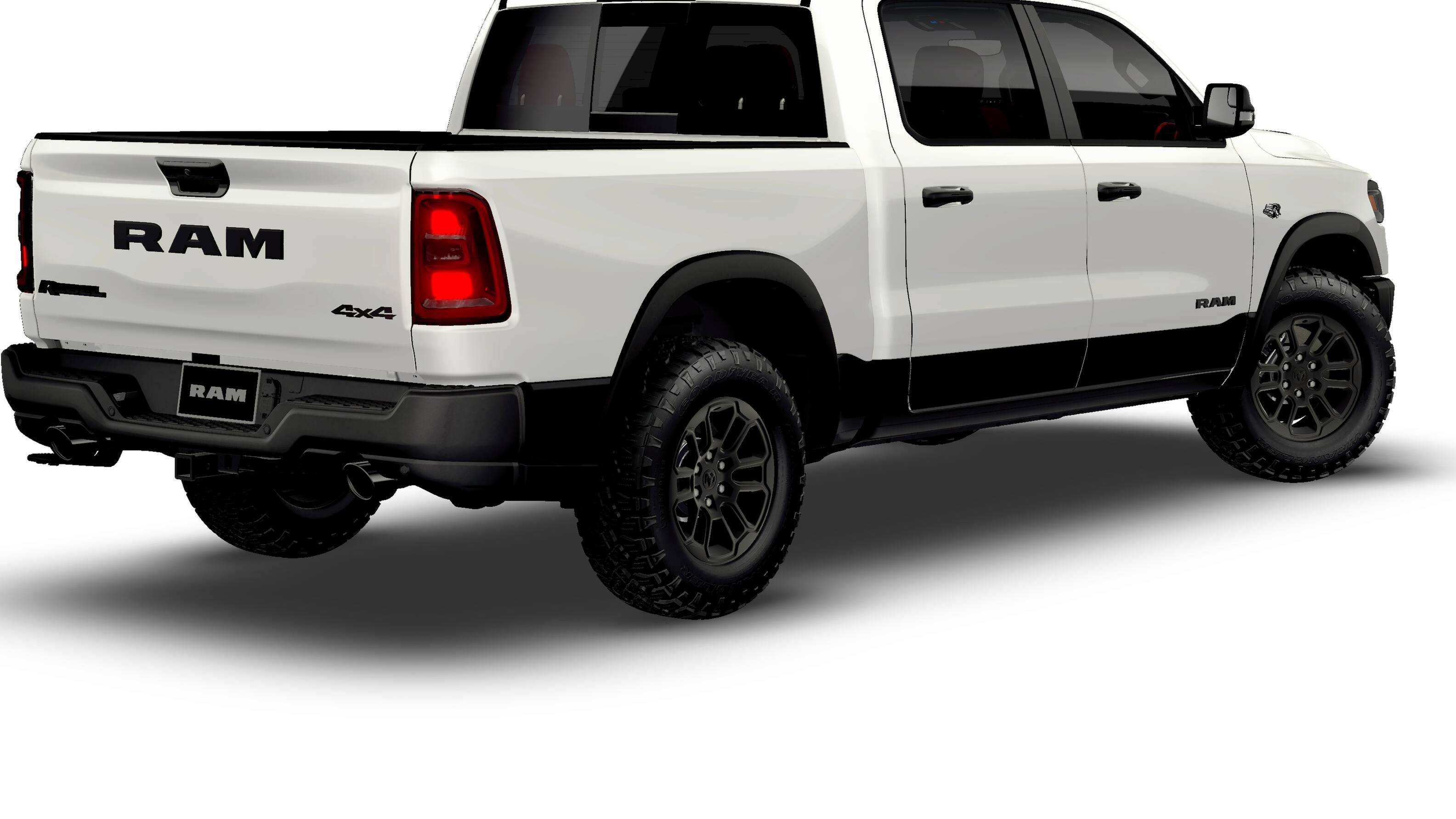 New 2026 Bright White Clear-Coat Exterior Paint RAM REBEL image 14