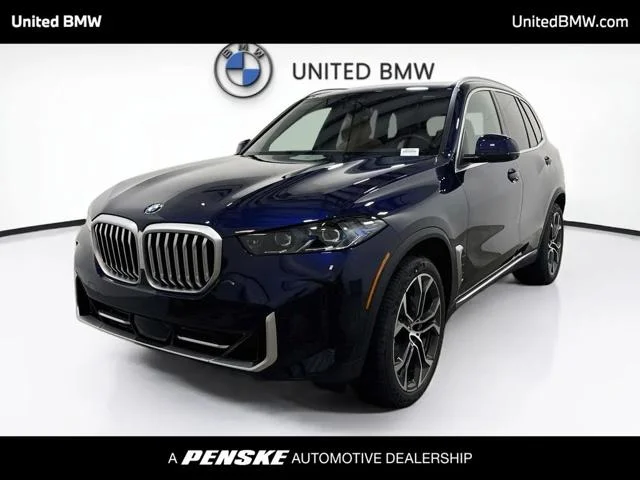 New 2026 Tanzanite Blue II Metallic BMW X5 40i image 1