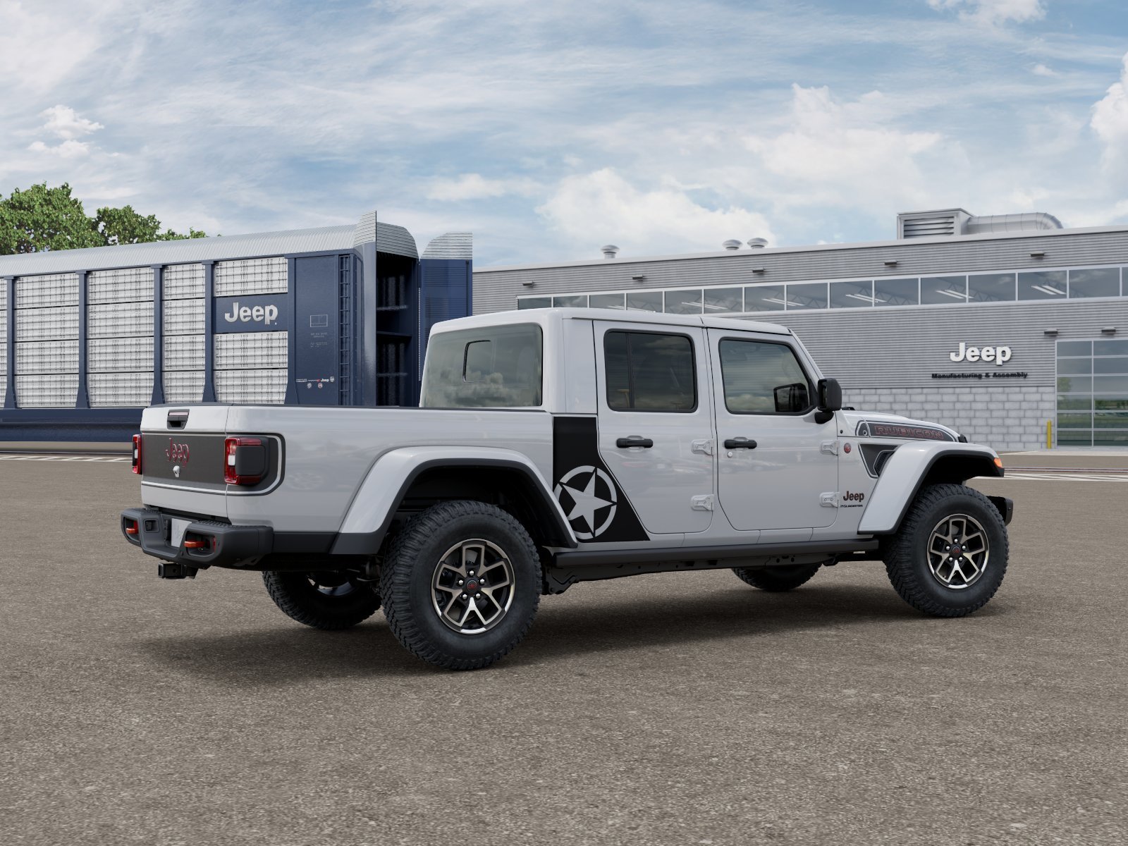 New 2026 Bright White Clear-Coat Exterior Paint Jeep  image 2