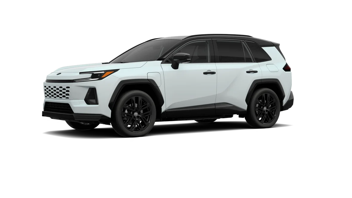 New 2026 Wind Chill Pearl with Midnight Black Metallic roof Toyota XSE image 24