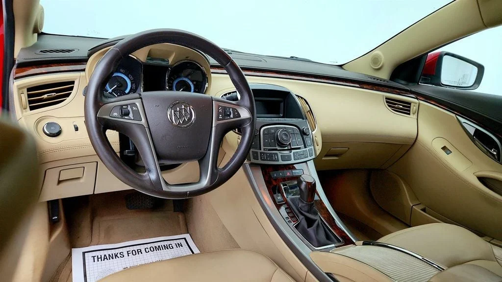 Used 2012 Crystal Red Tintcoat Buick 4dr Sedan Premium 1 FWD w/ 18