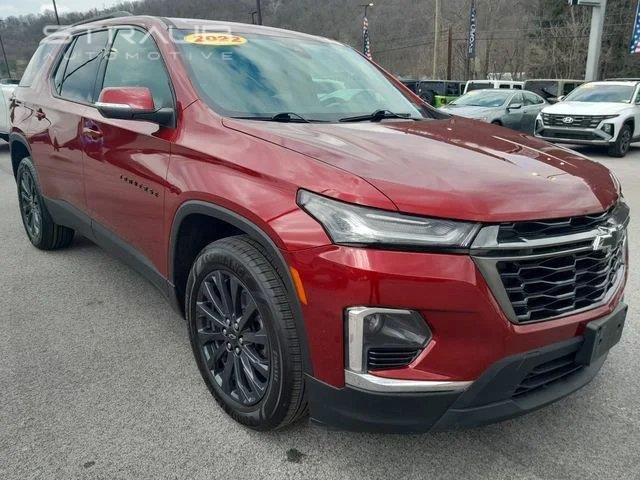 Used 2022 Cherry Red Tintcoat Chevrolet RS image 3