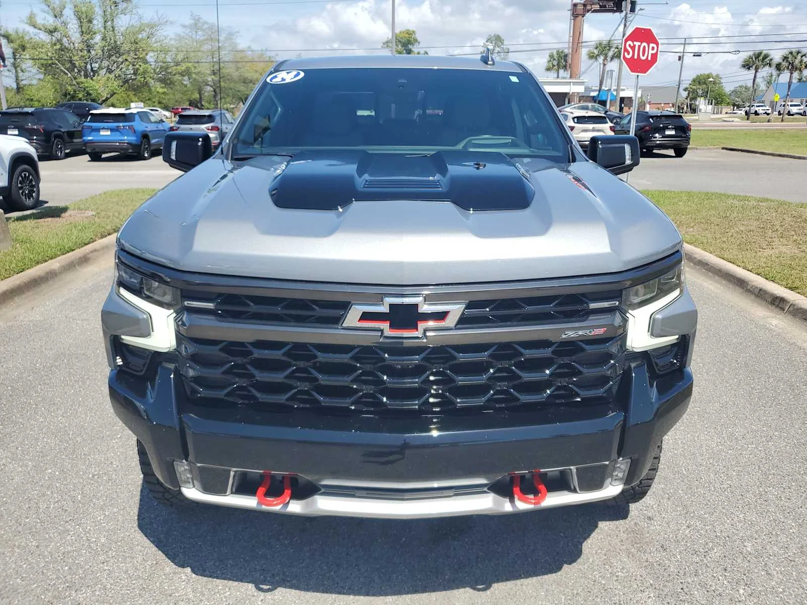 Used 2024 Sterling Gray Metallic Chevrolet ZR2 image 9