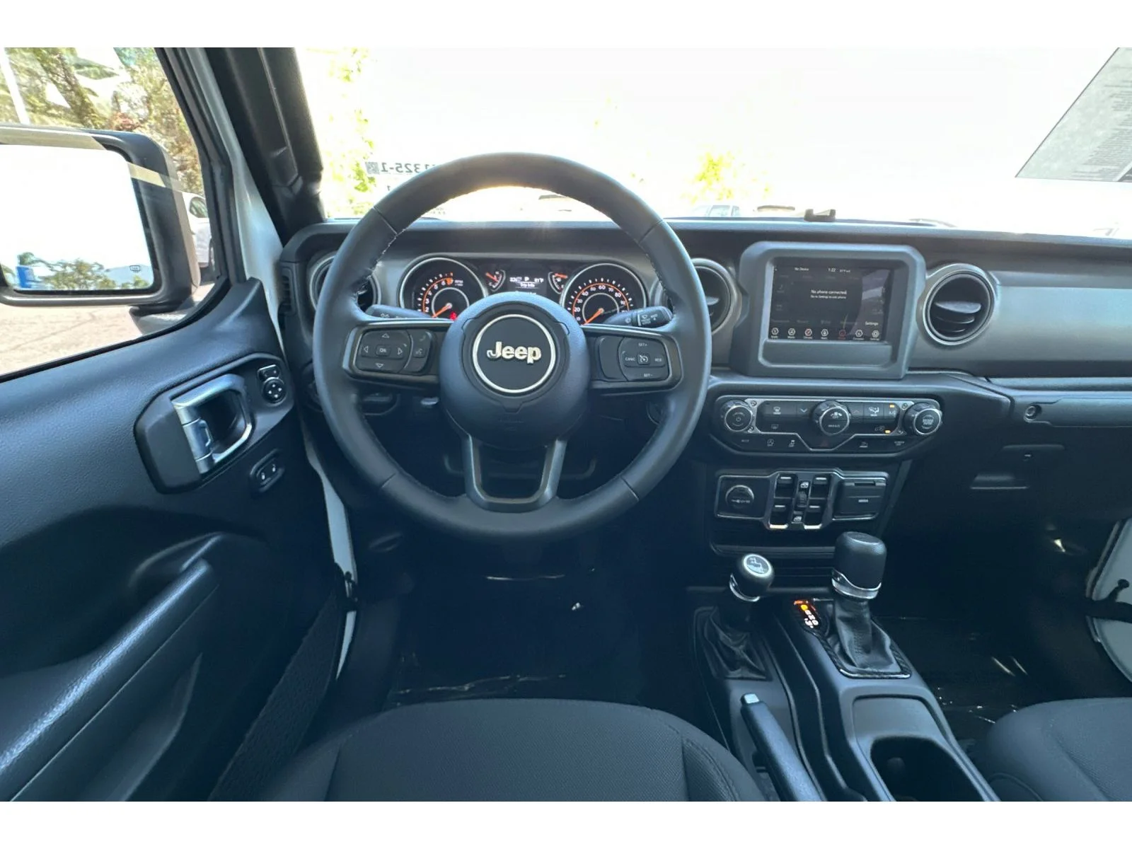 Used 2022 Bright White Clearcoat Jeep Willys image 16