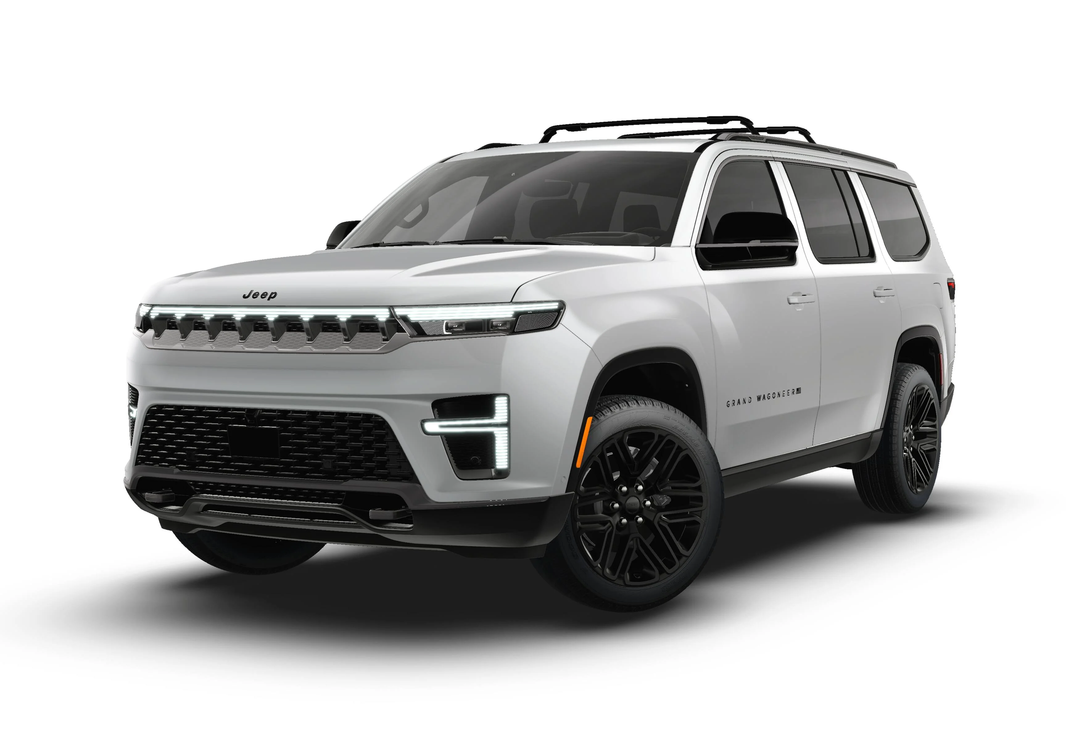 New 2026 Bright White Clear-Coat Exterior Paint Jeep Grand Wagoneer image 13
