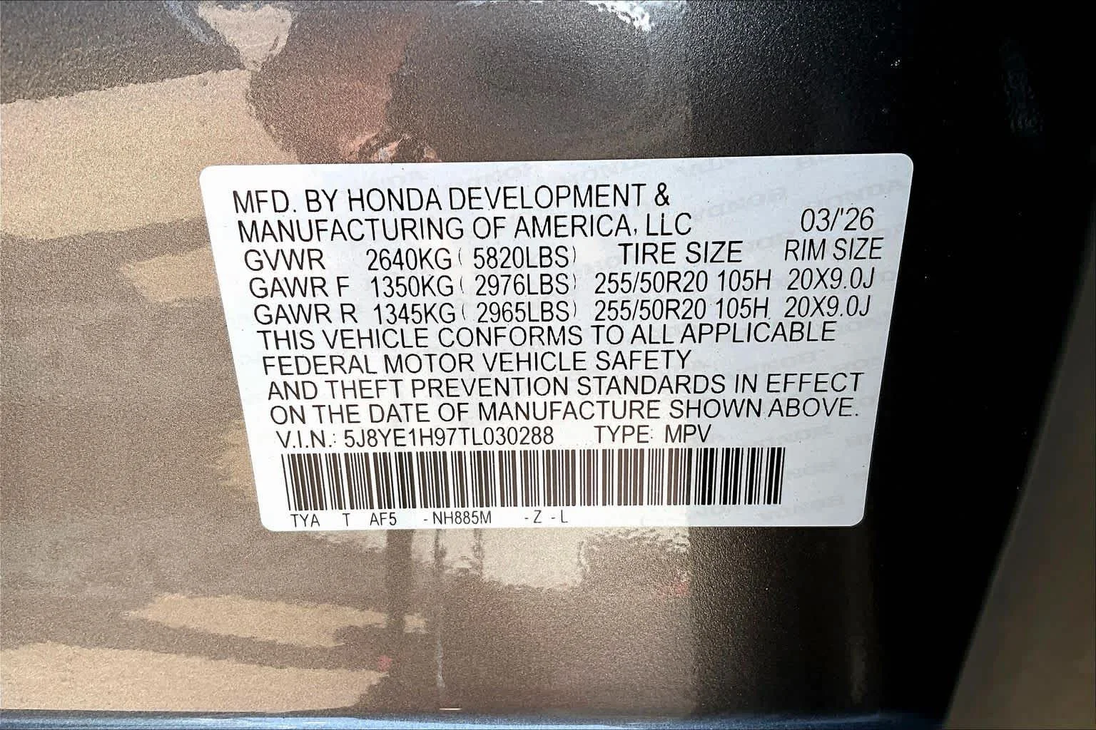 New 2026 Liquid Carbon Metallic Acura w/A-Spec Advance Package image 20