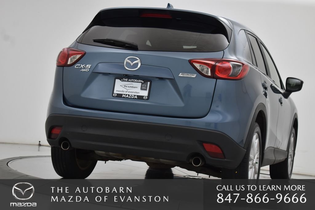 Used 2015 Blue Reflex Mica Mazda Grand Touring image 22
