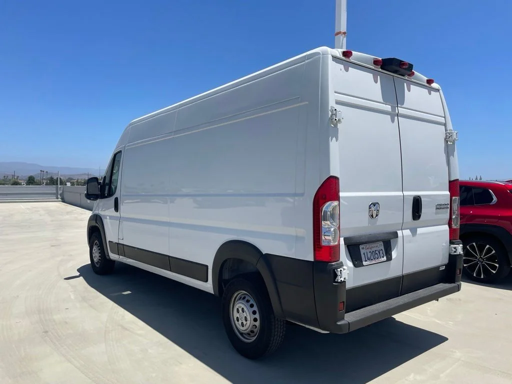 Used 2024 Bright White Clearcoat Ram High Roof image 4