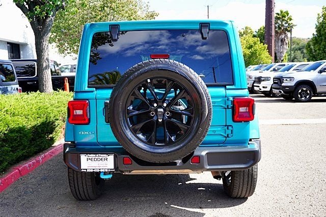 Used 2024 Blue Jeep Sahara 4xe image 9
