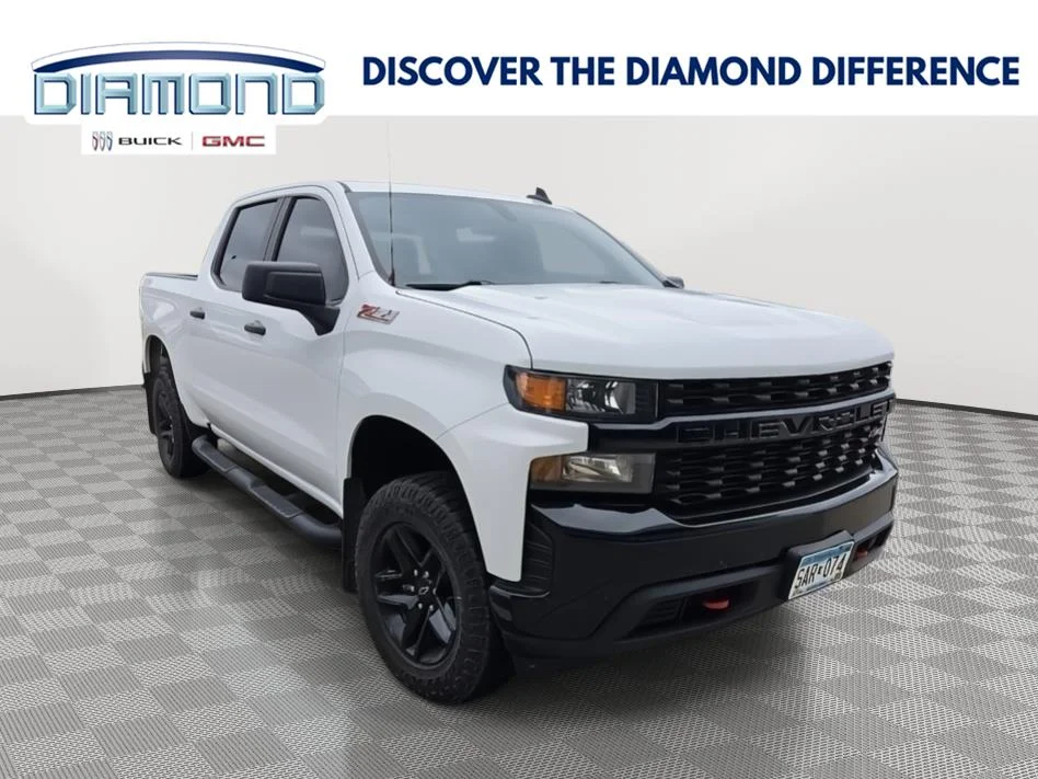 Used 2021 SUMMIT WHITE Chevrolet Custom Trail Boss image 1