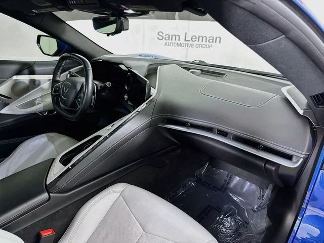 Used 2021 Blue Chevrolet Stingray image 24