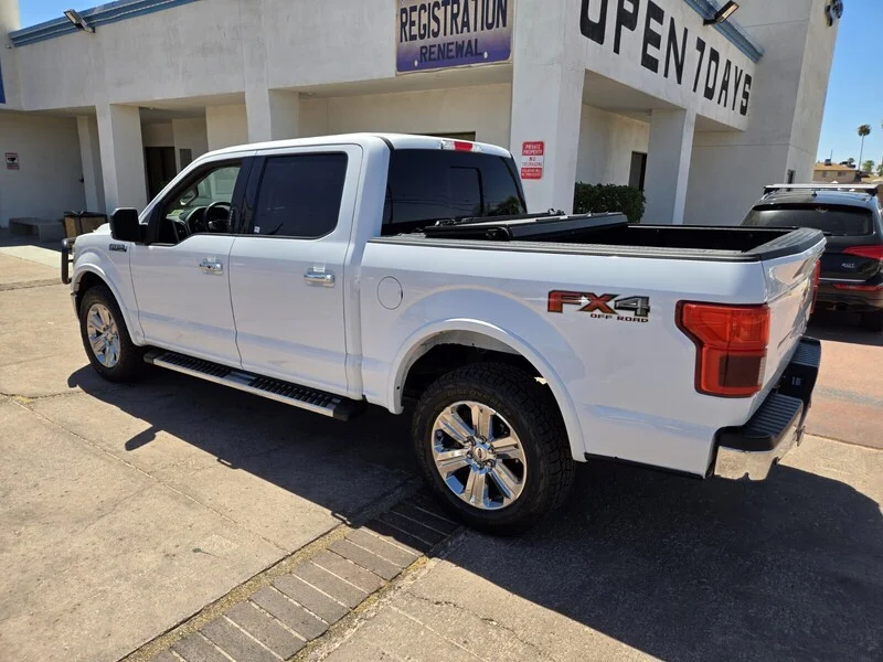 Used 2018 White Ford King Ranch image 2