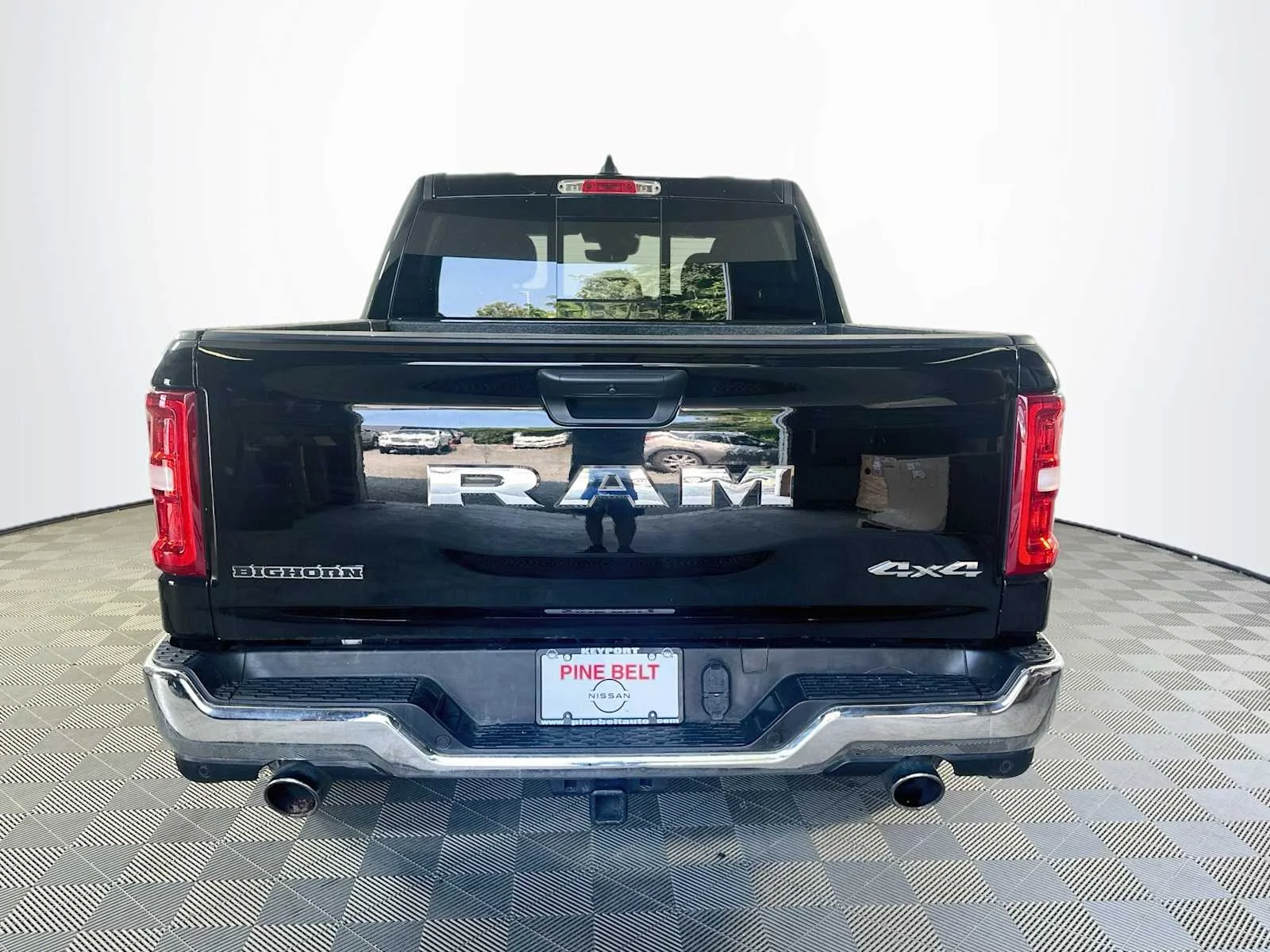 Used 2025 Diamond Black Crystal Pearlcoat Ram Big Horn image 5